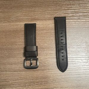 Shinola mens watch band. 24mm. WORN ONCE. Tags and box included.